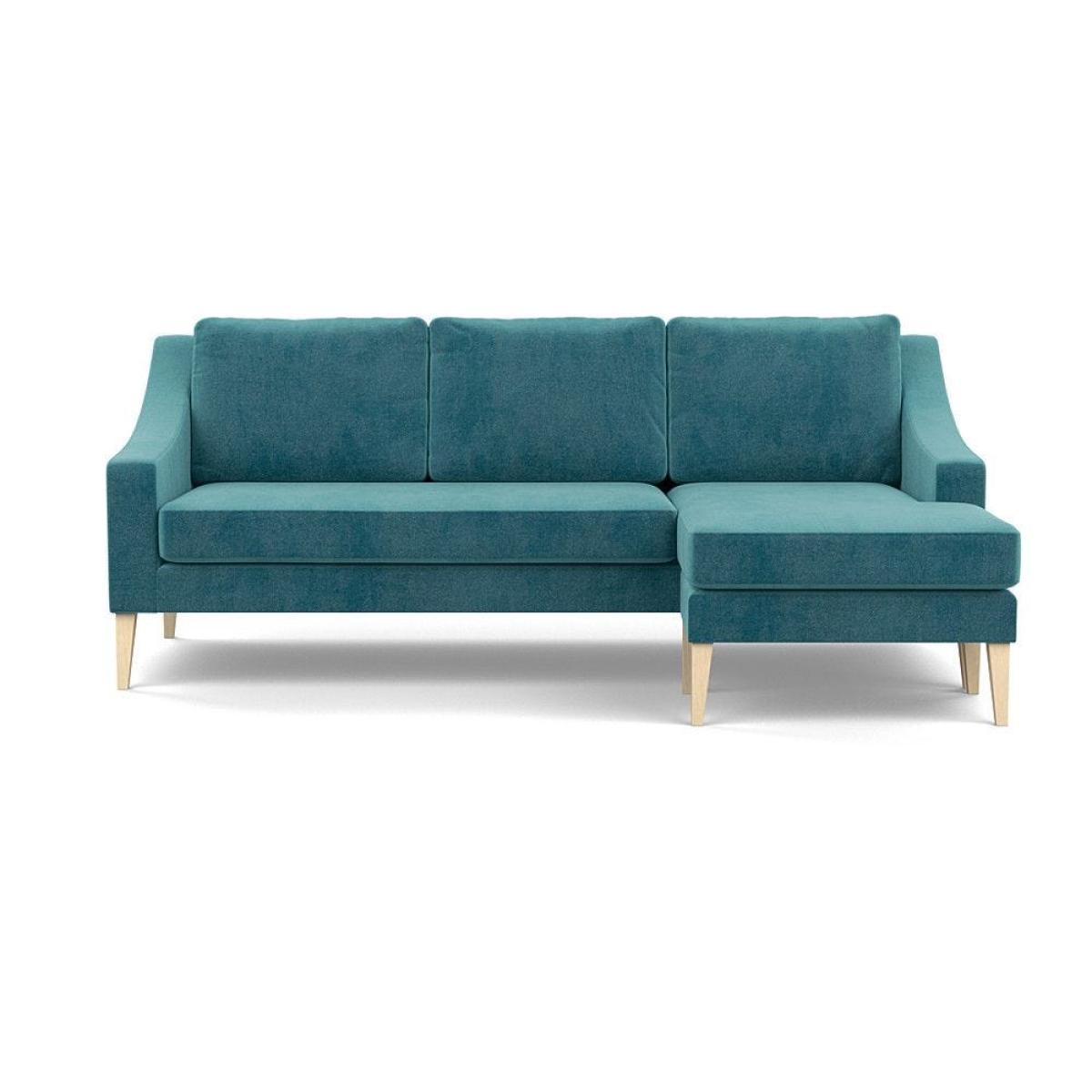 Heal's Eton 4 Seater Sofa Smart Velvet Sea foam Brass - Heal's UK Furniture – image 44