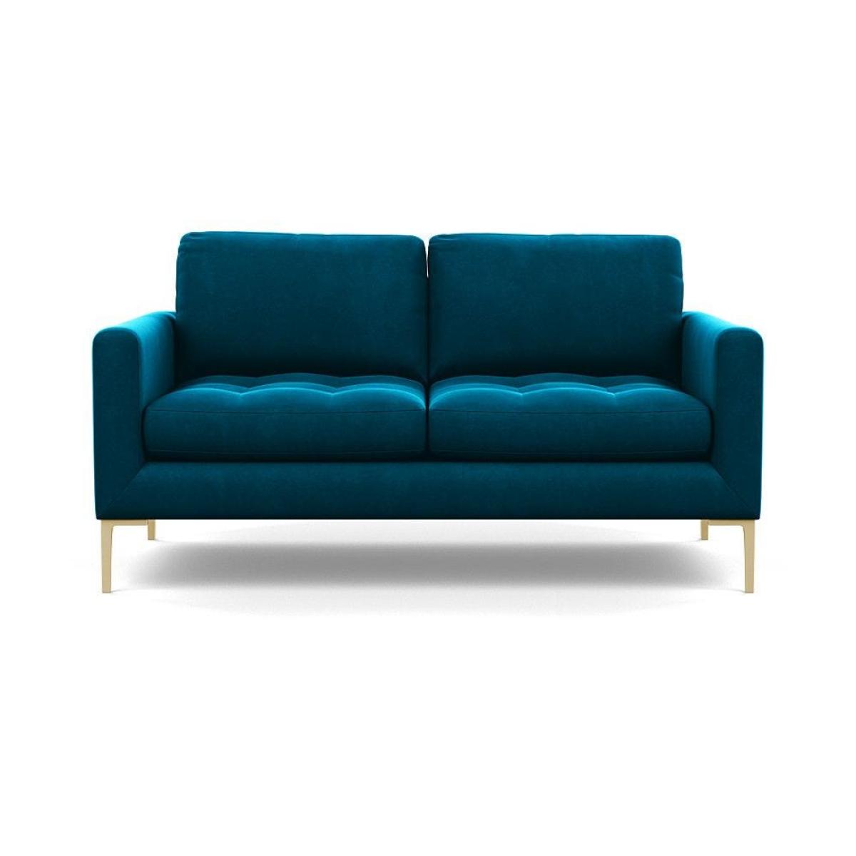Heal's Eton 4 Seater Sofa Smart Velvet Sea foam Brass - Heal's UK Furniture – image 71