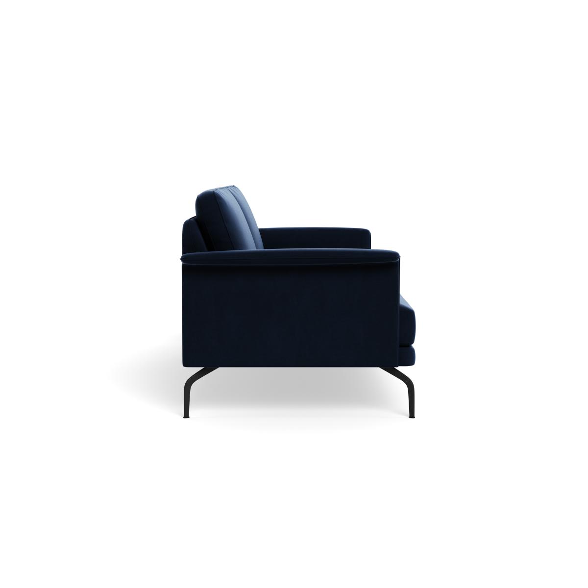 Heal's Iver 4 Seater Sofa Smart Velvet Dusk Black Feet – image 4