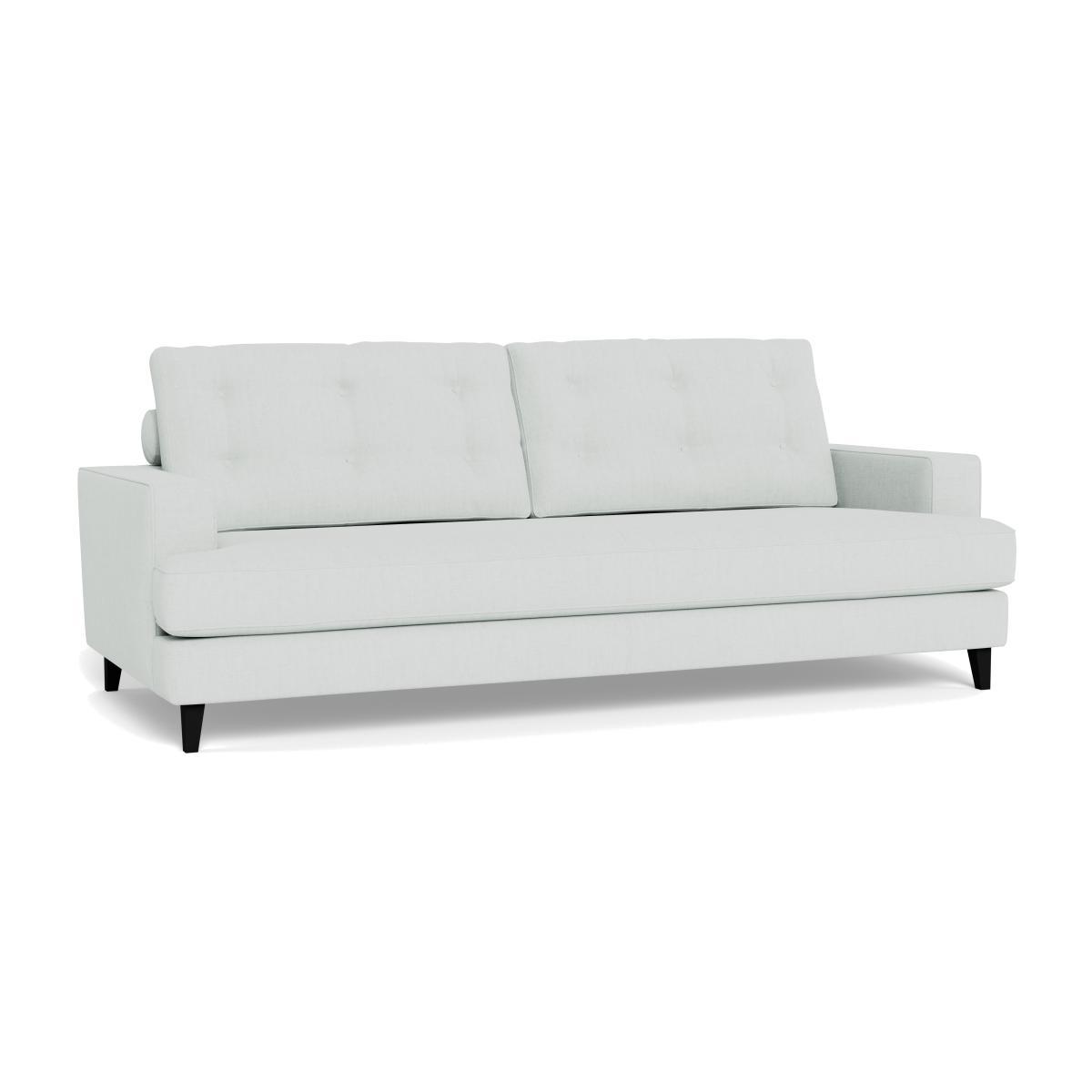 Heal's Mistral 4 Seater Sofa Broad Weave Tin Black Feet - Heal's UK Furniture – image 1