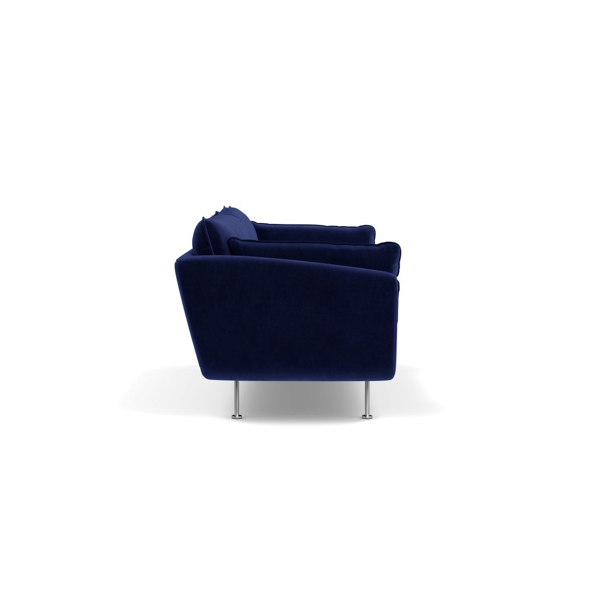 Heal's Allora 4 Seater Sofa Texture Soot Black Feet – image 4