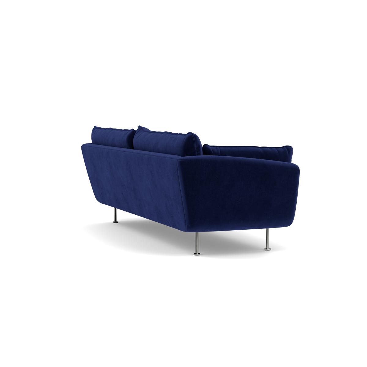 Heal's Allora 4 Seater Sofa Texture Soot Black Feet – image 5