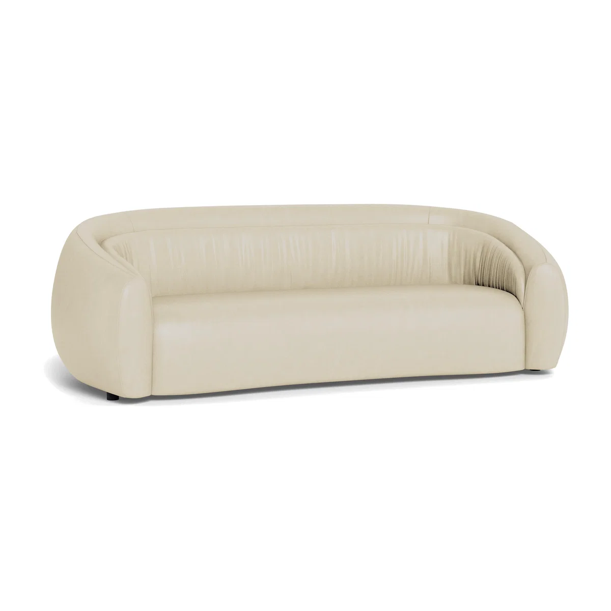 Heal's Flora 4 Seater Sofa Grain Leather Storm – image 1