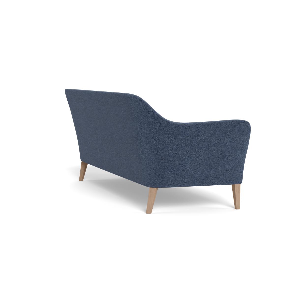 Heal's Wallis 4 Seater Sofa Boucle Indigo Natural Oak Feet – image 4