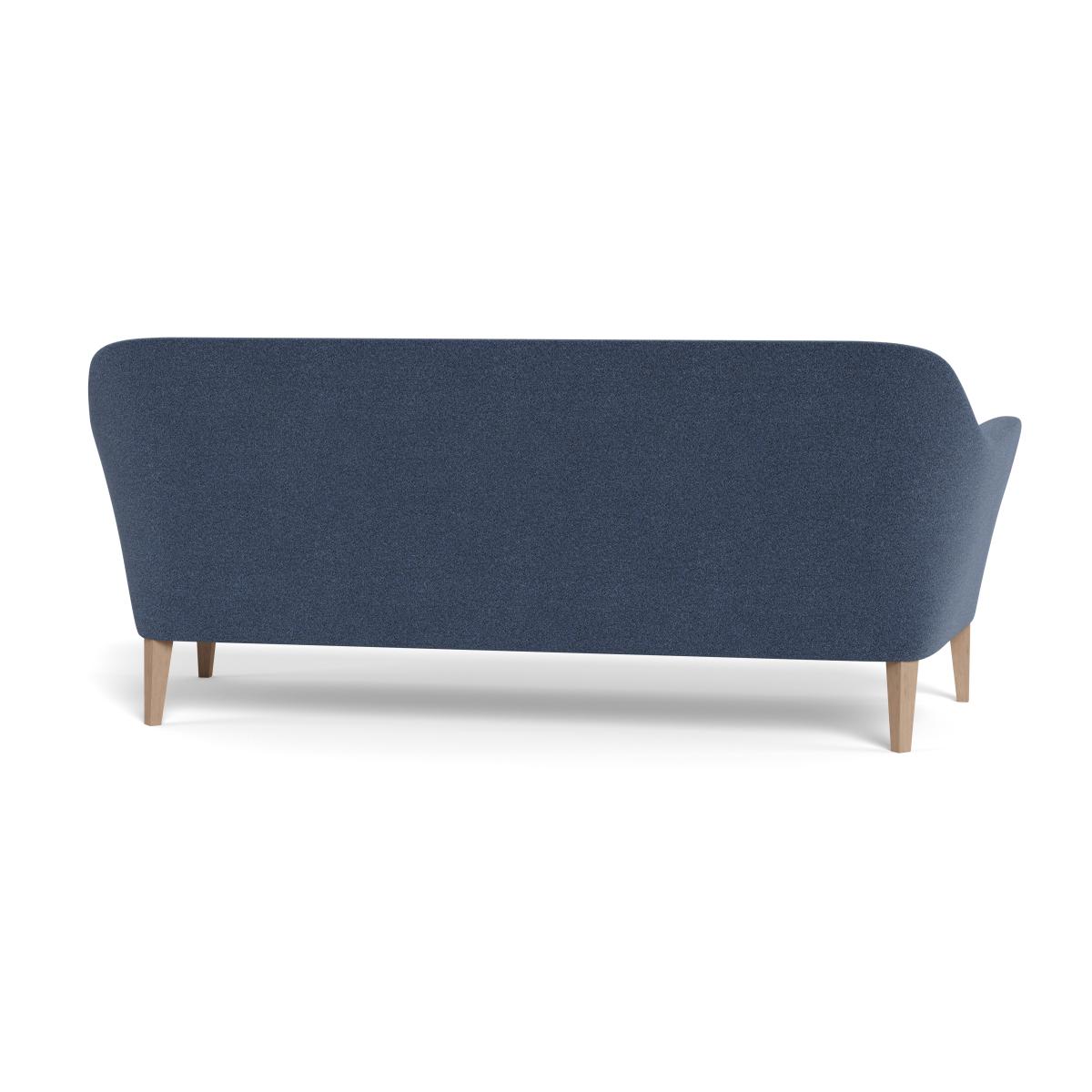 Heal's Wallis 4 Seater Sofa Boucle Indigo Natural Oak Feet – image 5