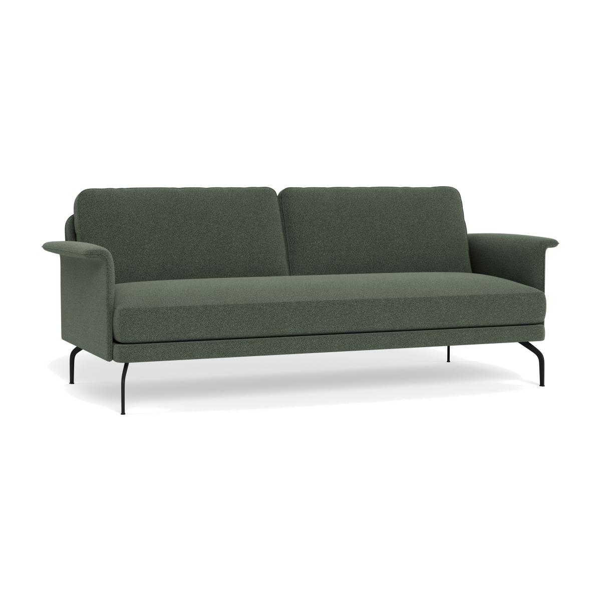 Heal's Iver 4 Seater Sofa Boucle Fern Black Feet – image 1