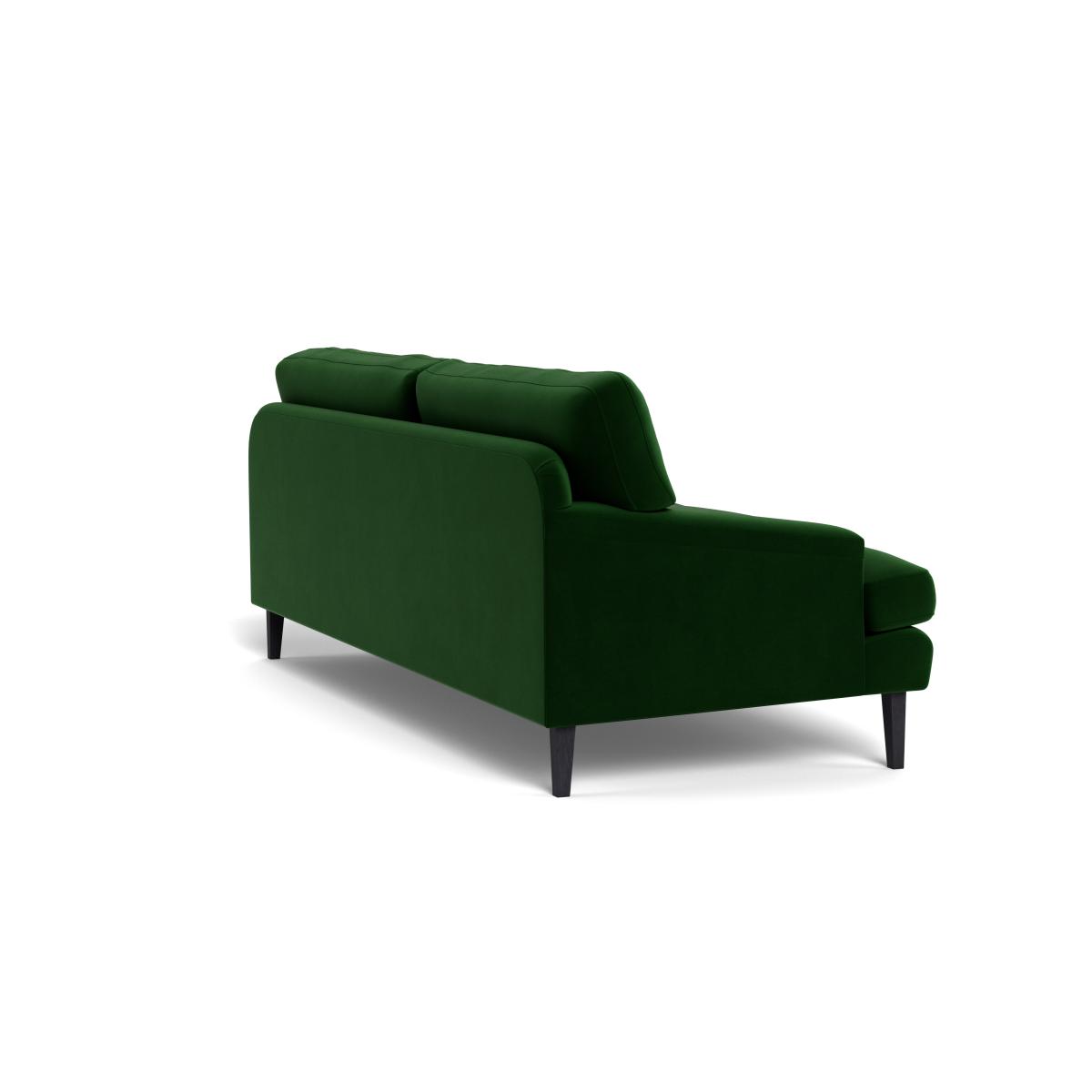 Heal's Stanton 4 Seater Sofa Smart Velvet Forest Black Feet – image 5