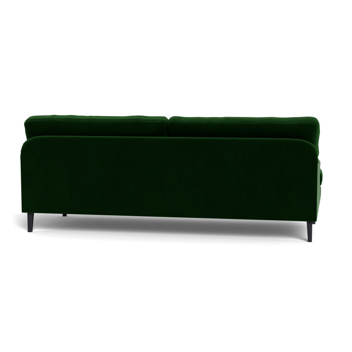 Heal's Stanton 4 Seater Sofa Smart Velvet Forest Black Feet – image 6