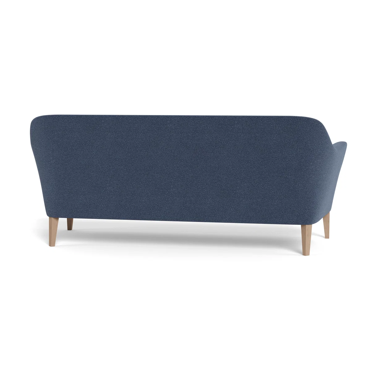 Heal's Wallis 4 Seater Sofa Boucle Indigo Black Painted Oak Feet – image 5