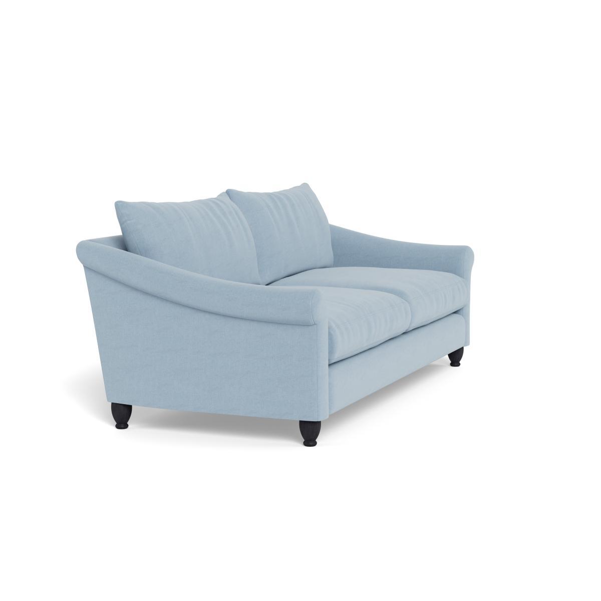 Heal's Devon 4 Seater Capelo LinenCotton Sea Shanty Walnut Stain Beech Feet - Heal's UK Furniture – image 2
