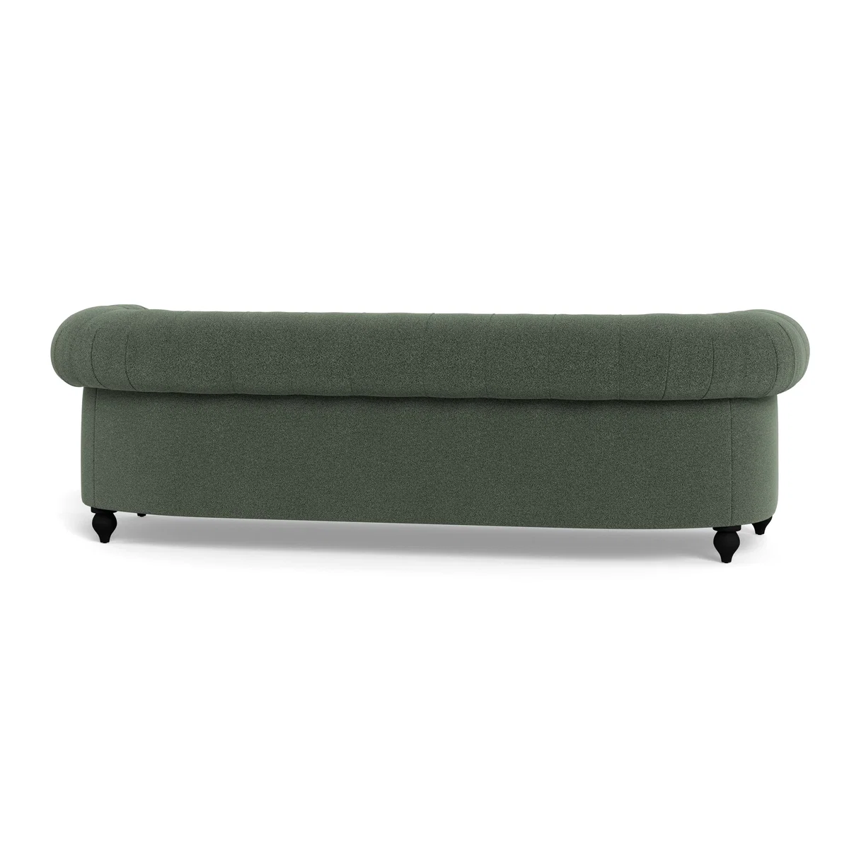Heal's Fitzrovia 4 Seater Sofa Boucle Fern Stained Feet – image 5
