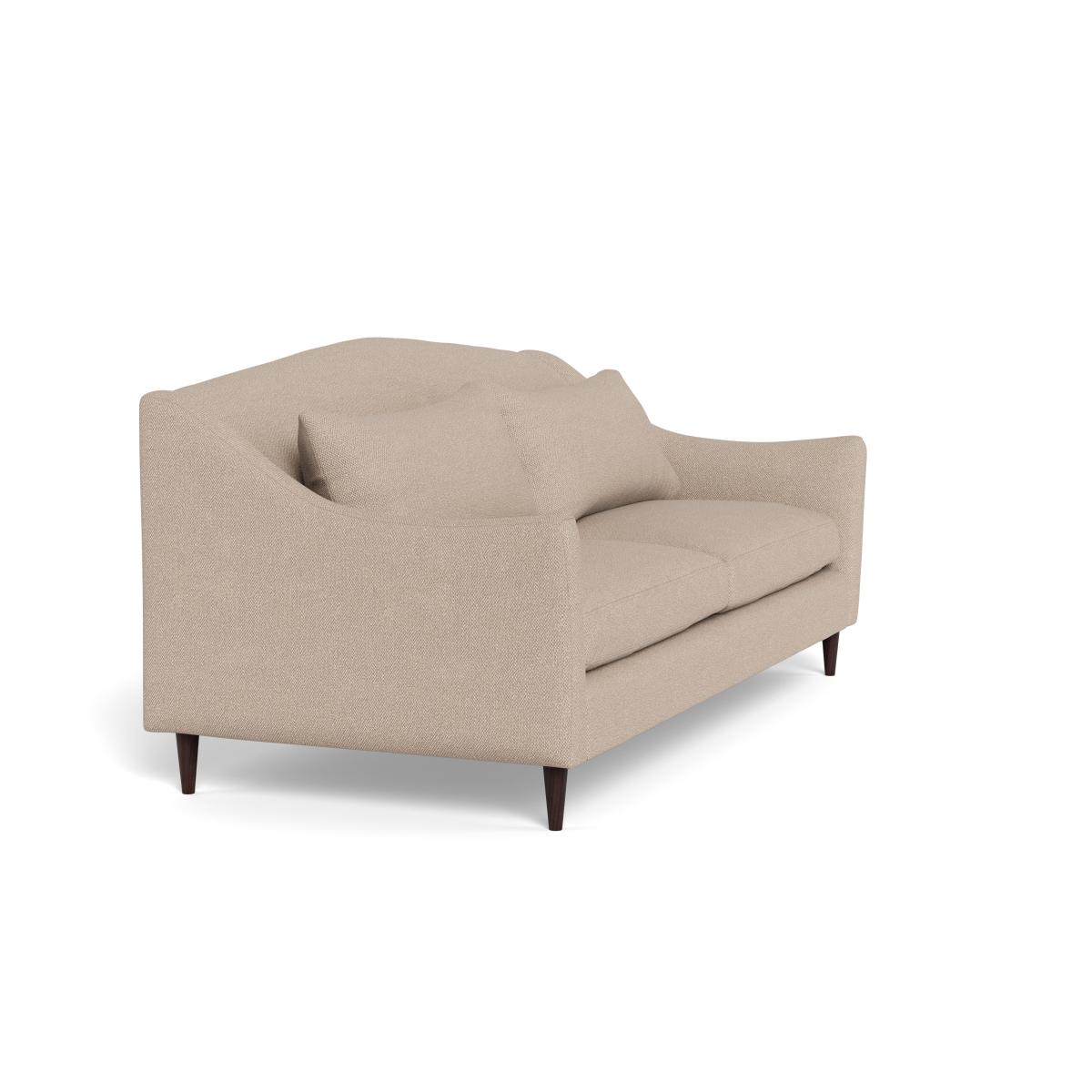 Heal's Somerset 4 Seater Sofa Boucle Tweed Pearl Natural Beech Feet – image 2