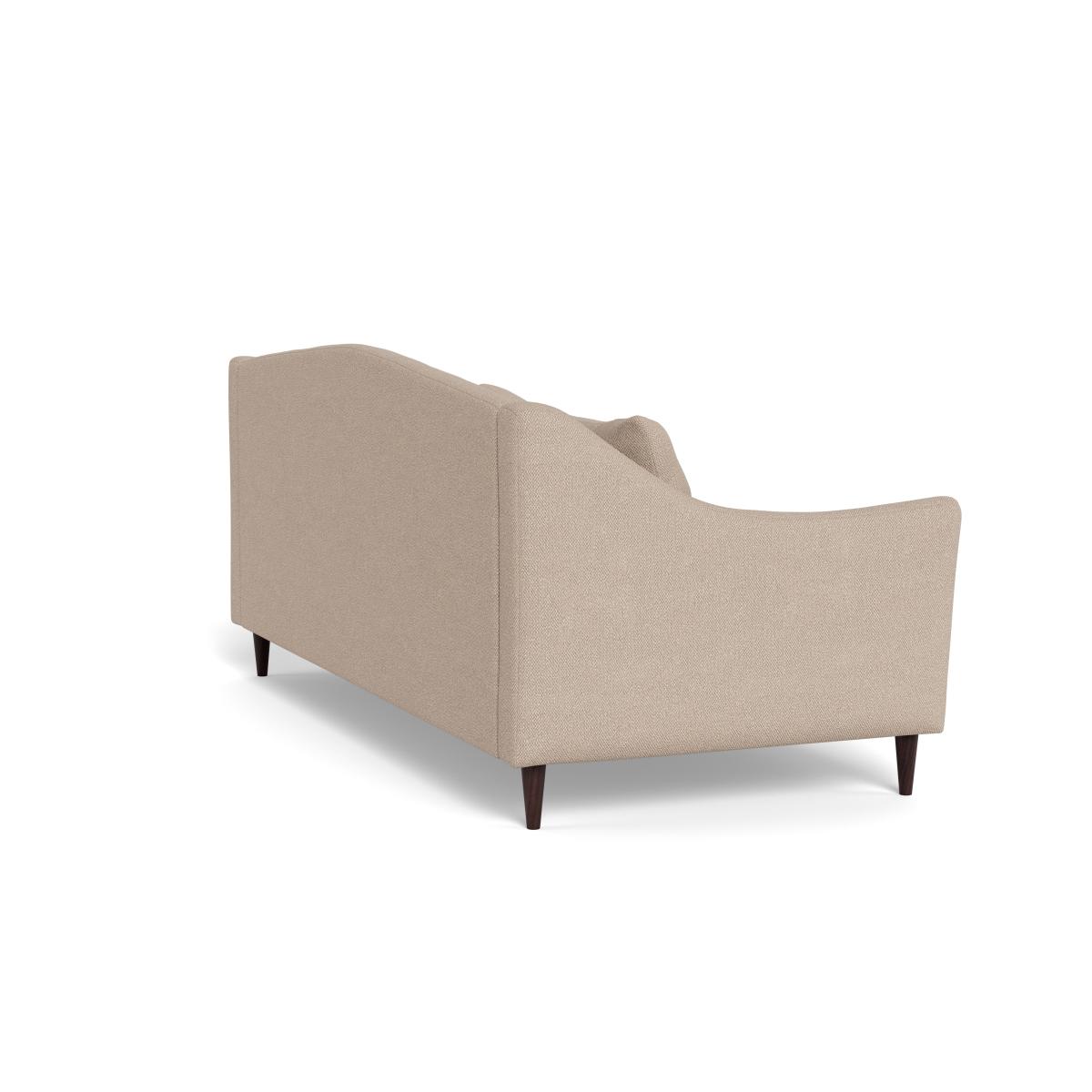 Heal's Somerset 4 Seater Sofa Boucle Tweed Pearl Natural Beech Feet – image 4