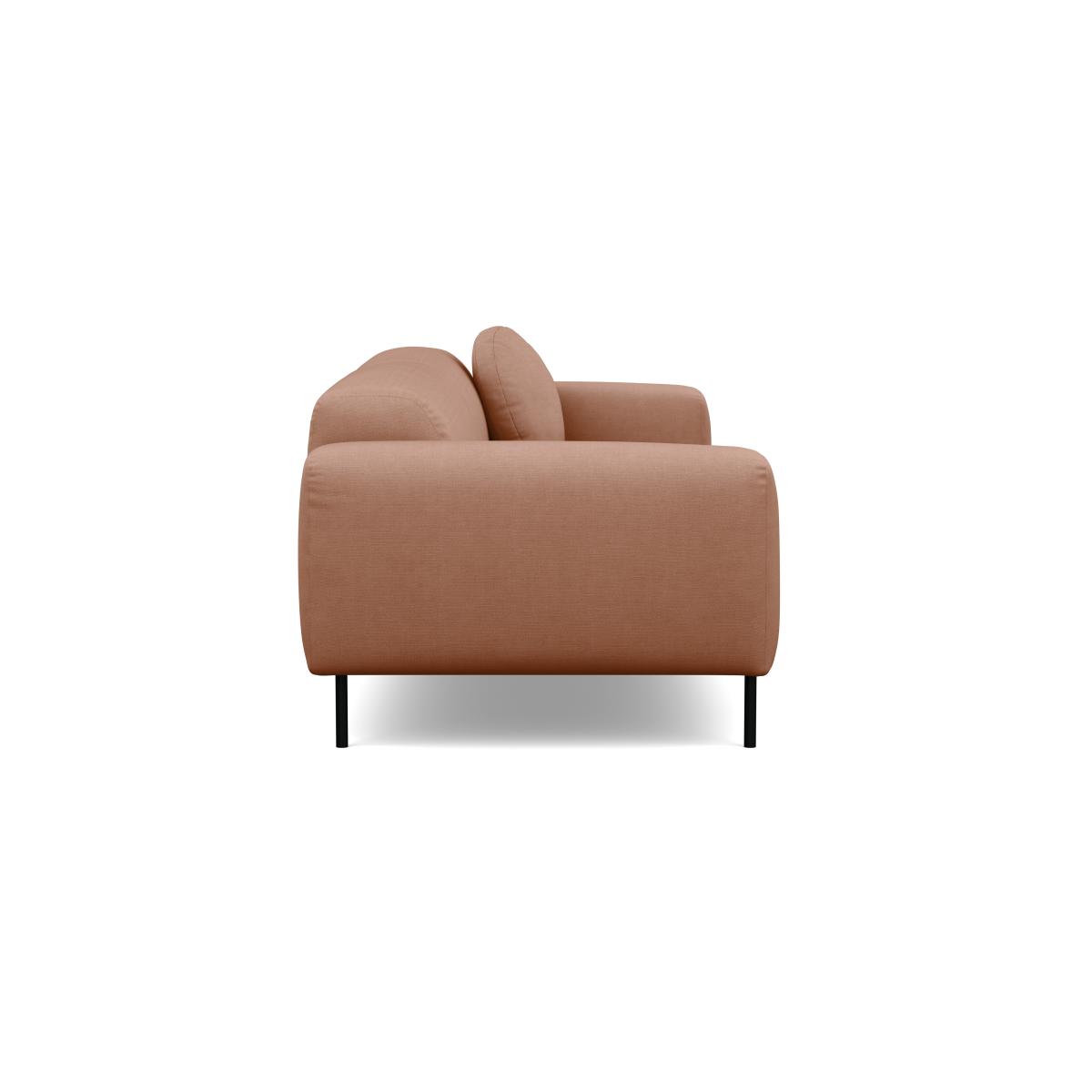 Heal's Luna 4 Seater Sofa Marylebone Velvet Mint Black Feet - Heal's UK Furniture – image 3