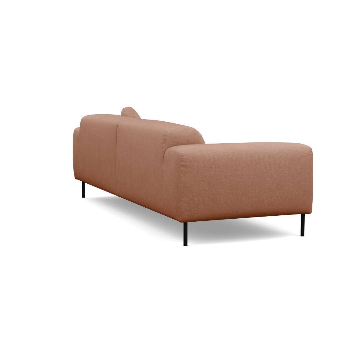 Heal's Luna 4 Seater Sofa Marylebone Velvet Mint Black Feet - Heal's UK Furniture – image 4