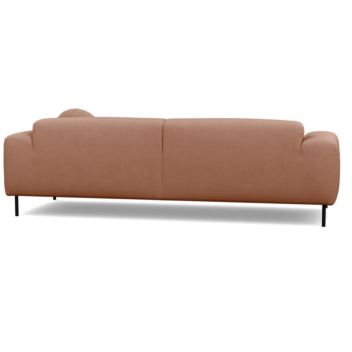 Heal's Luna 4 Seater Sofa Marylebone Velvet Mint Black Feet - Heal's UK Furniture – image 5