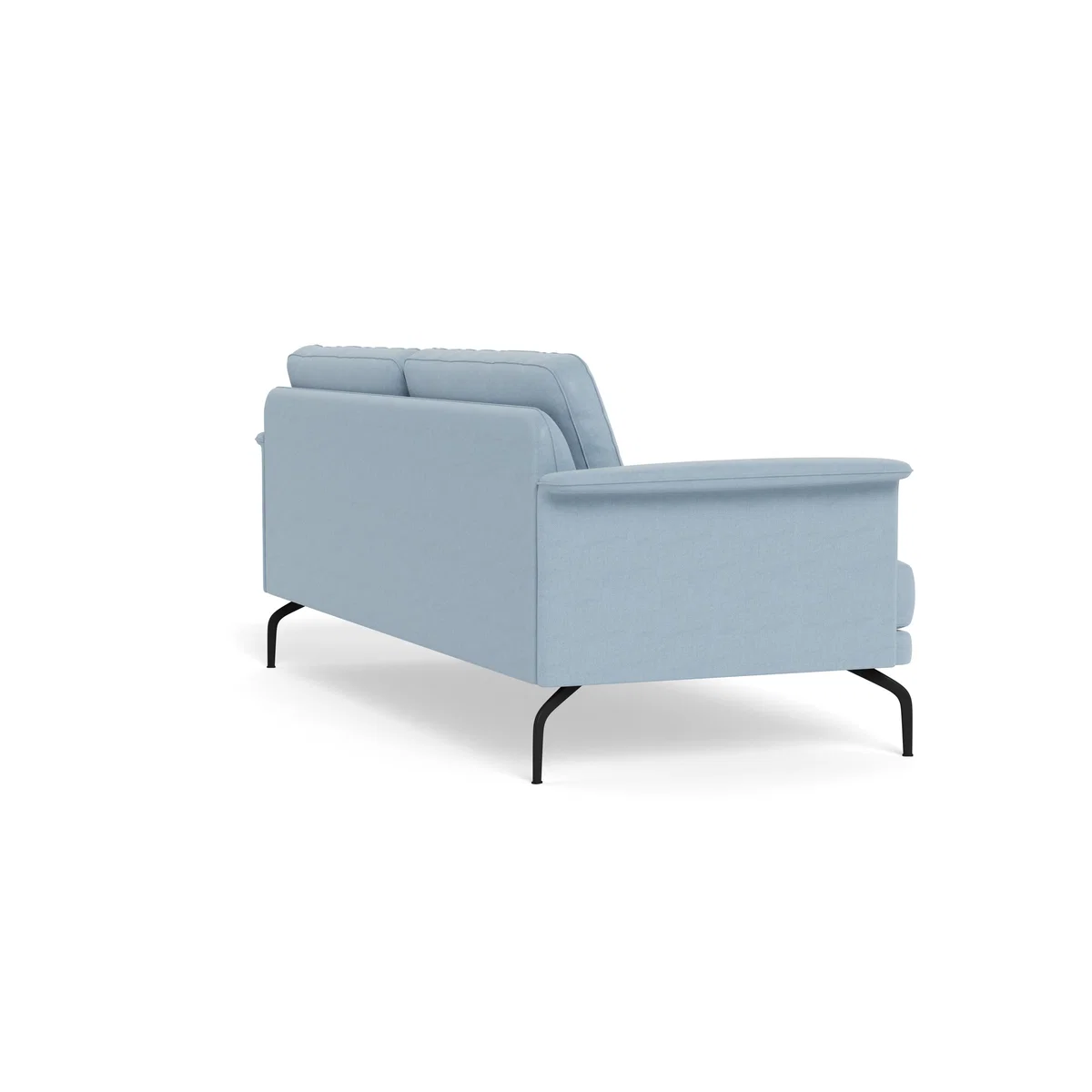 Heal's Iver 4 Seater Sofa Capelo Cotton-Linen Sea Shanty Black Feet – image 5