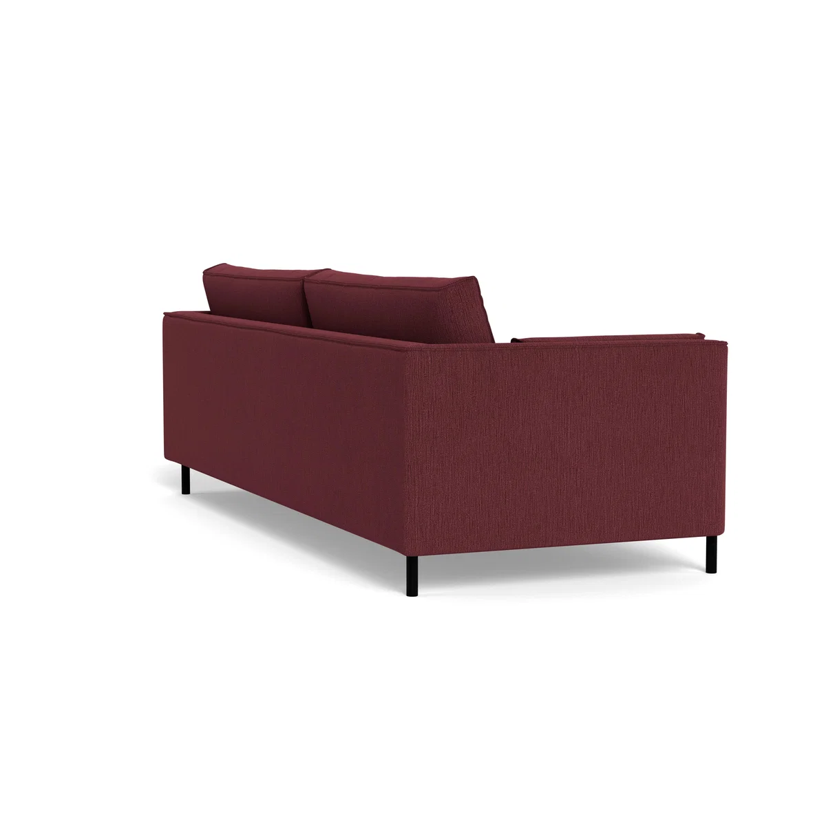 Heal's Tortona 4 seater Sofa Smart Linen Mix Maroon – image 5