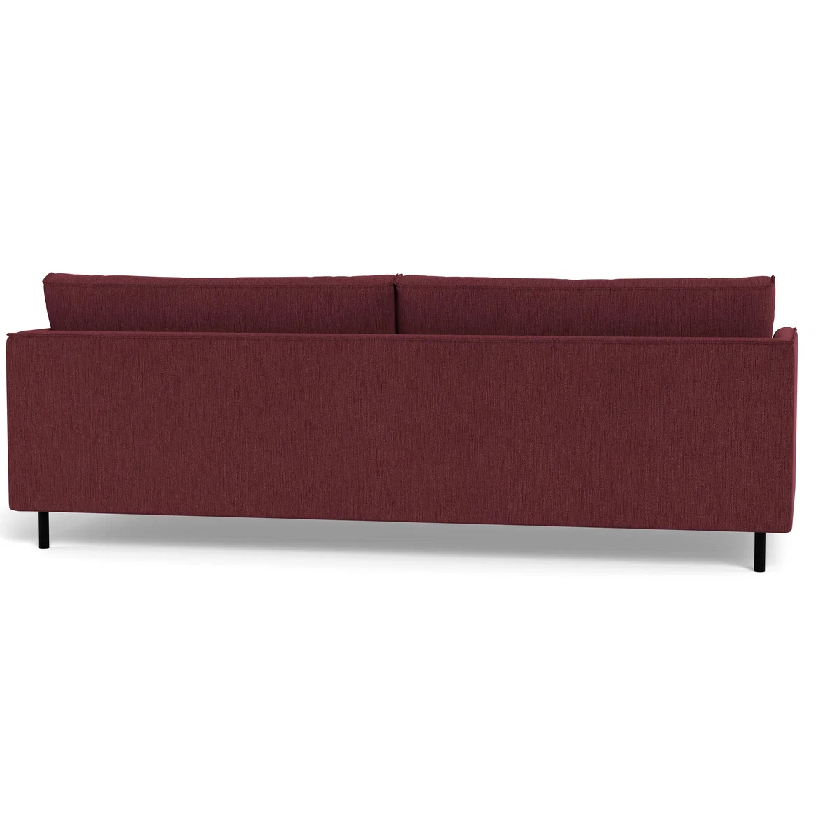 Heal's Tortona 4 seater Sofa Smart Linen Mix Maroon – image 6