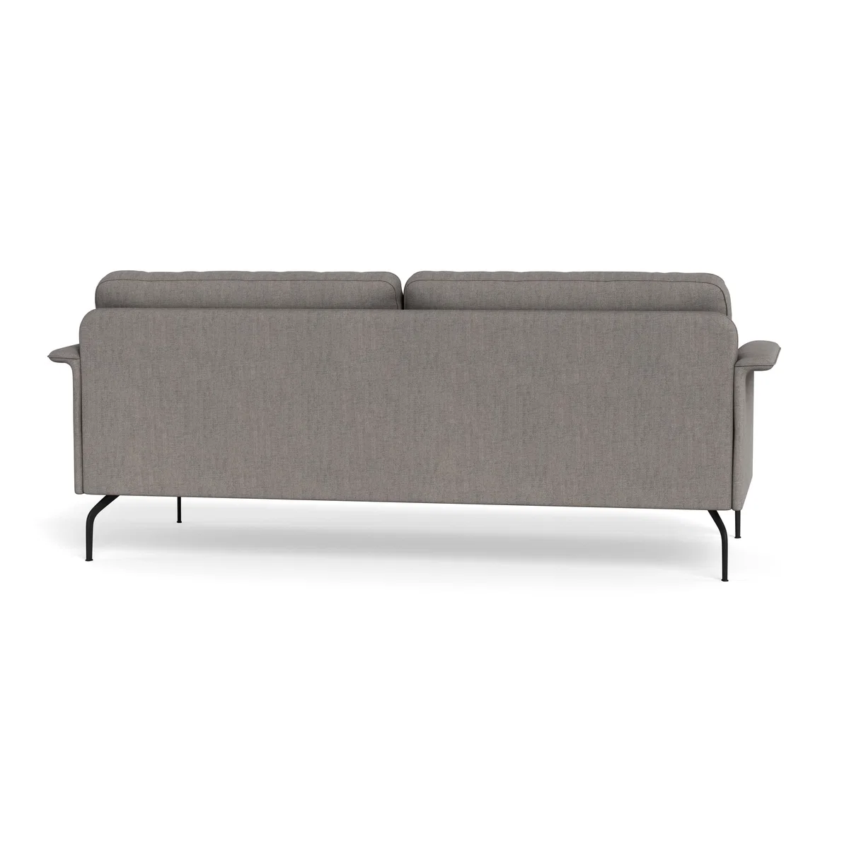 Heal's Iver 4 Seater Sofa Broad Weave Pebble Black Feet – image 6