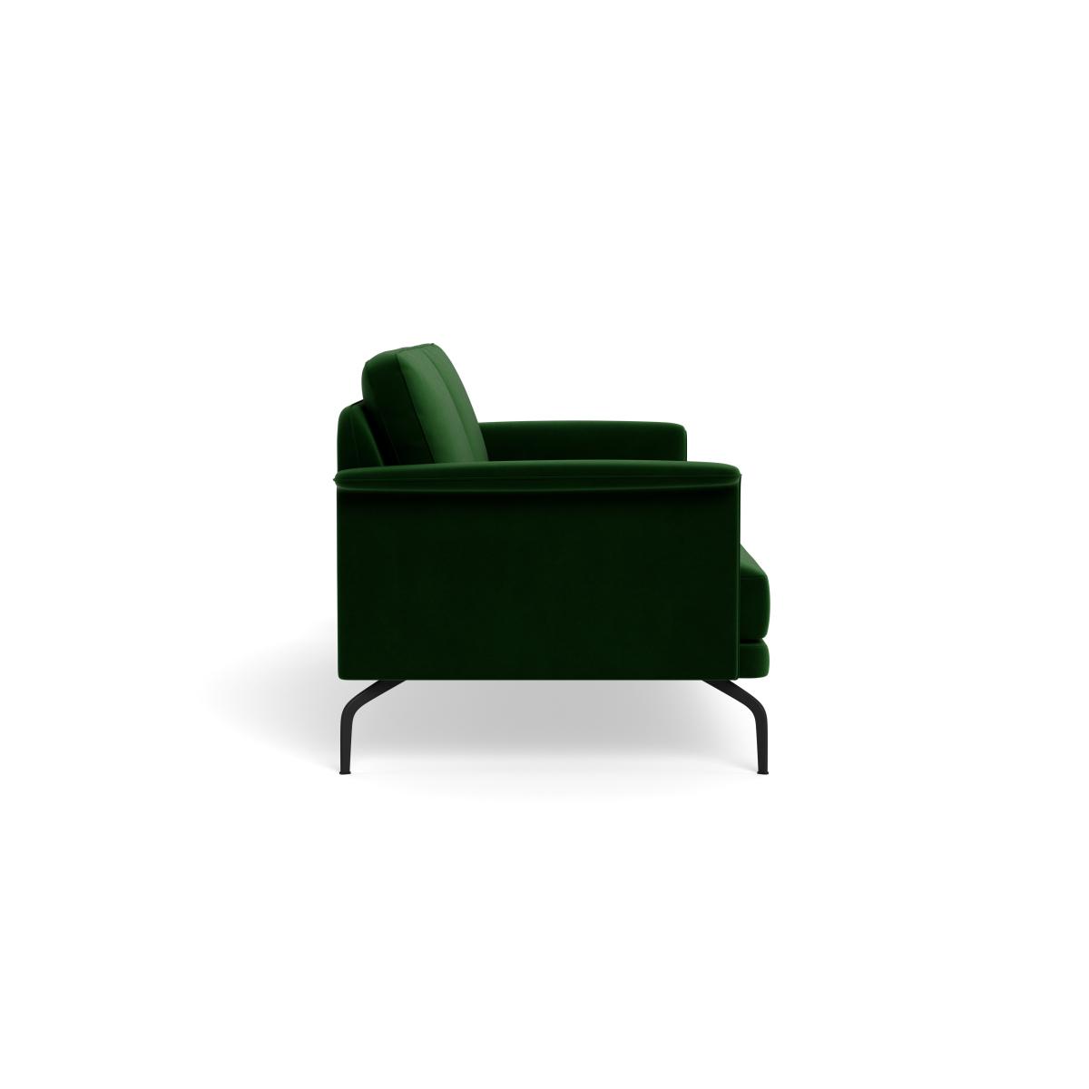 Heal's Iver 4 Seater Sofa Smart Velvet Forest Black Feet – image 4