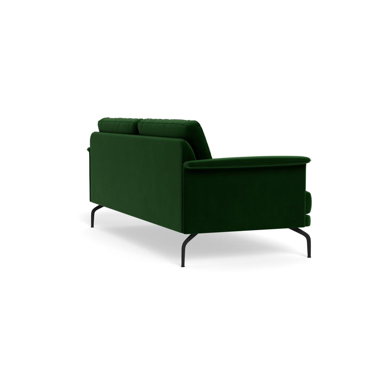 Heal's Iver 4 Seater Sofa Smart Velvet Forest Black Feet – image 5