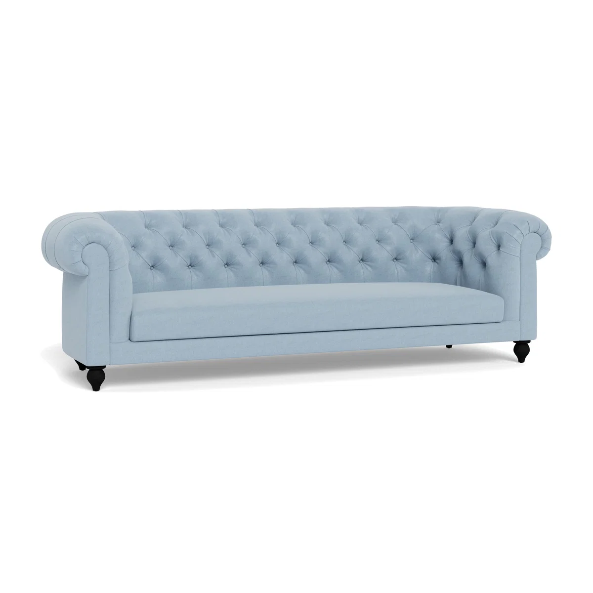 Heal's Fitzrovia 4 Seater Sofa Capelo LinenCotton Sea Shanty Natural Feet - Heal's UK Furniture – image 1