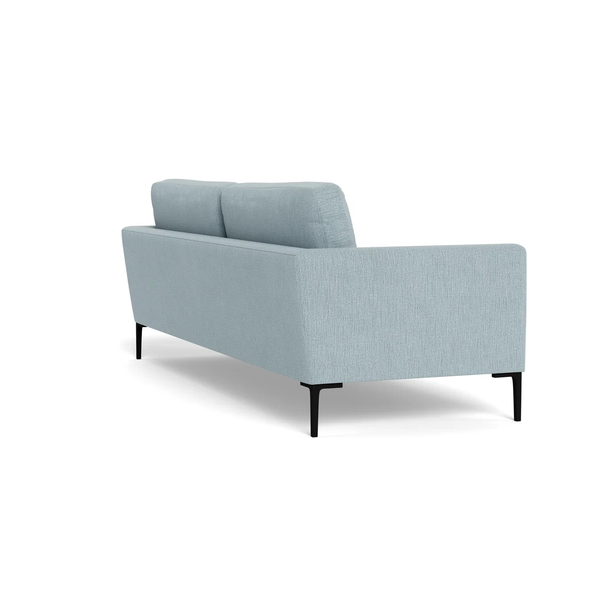 Heal's Eton 4 Seater Sofa Smart Linen Mix Duck Egg Brass Feet – image 5