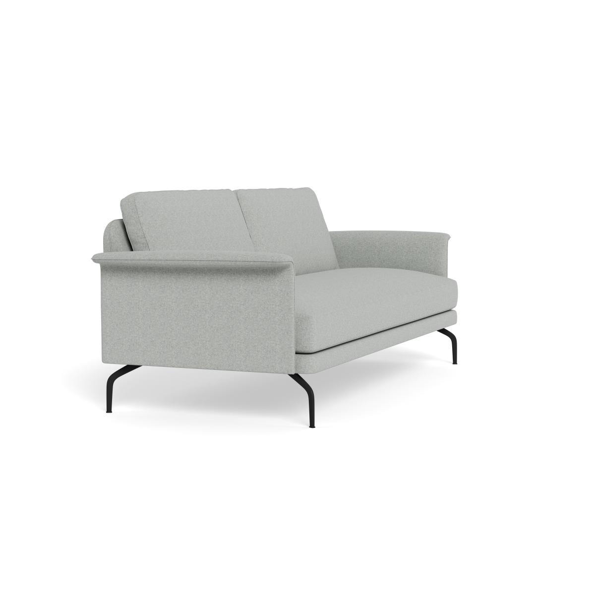 Heal's Iver 4 Seater Sofa Melton Wool Limestone Black Feet – image 3
