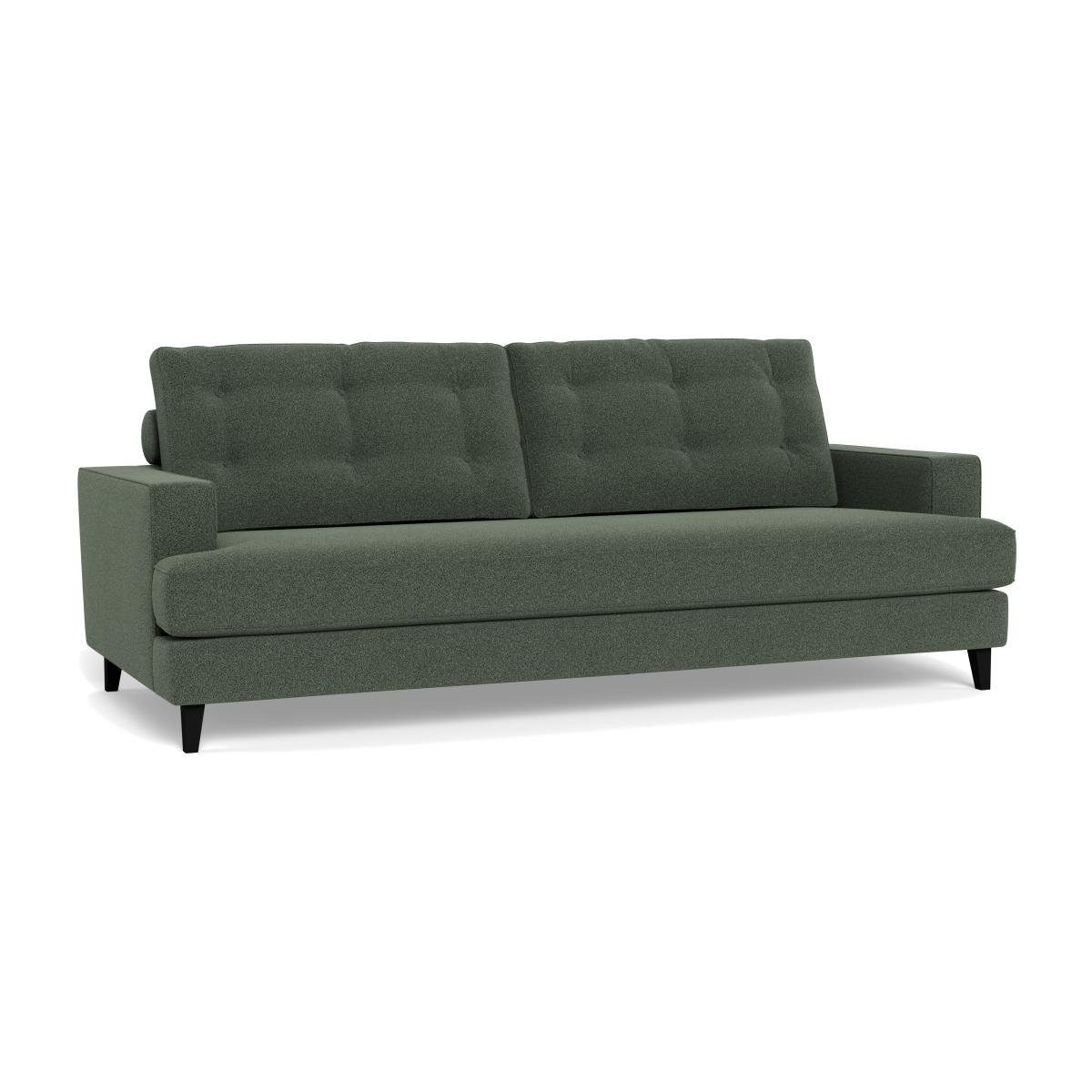 Heal's Mistral 4 Seater Sofa Texture Soot Black Feet – image 1