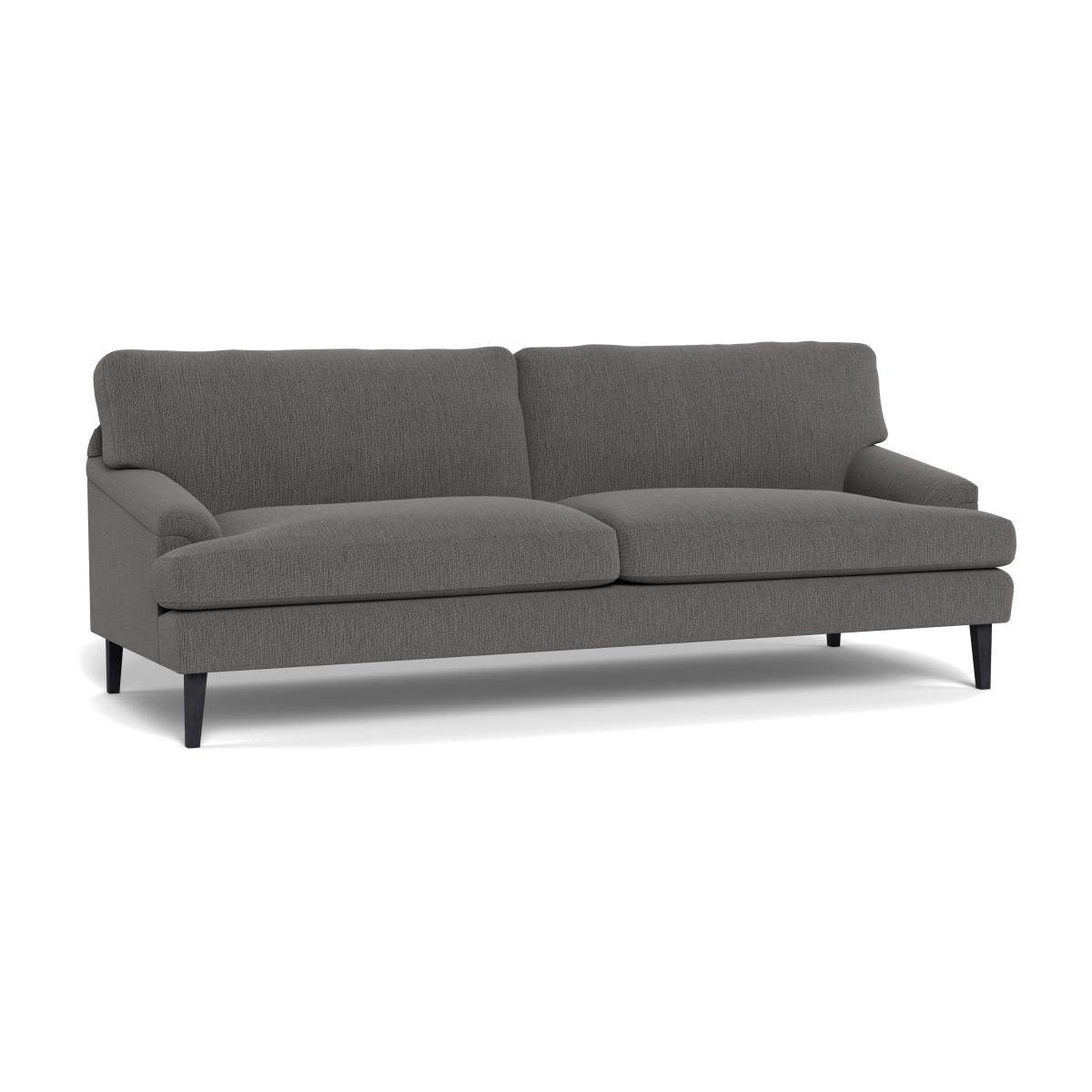 Heal's Stanton 4 Seater Sofa Smart Linen Mix Grey Natural Feet – image 1