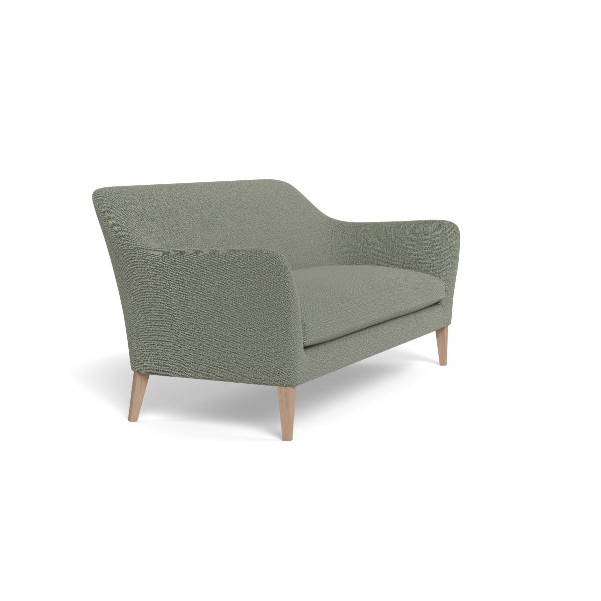 Heal's Wallis 4 Seater Sofa Boucle Tweed Lapis Natural Feet – image 2