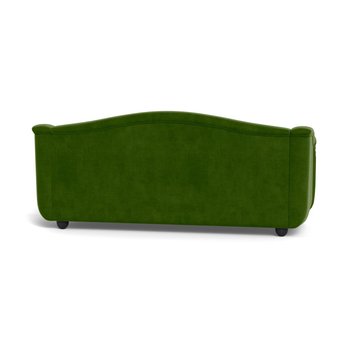Heal's Tetbury 4 Seater Sofa Smart Luxe Velvet Grass Natural Beech Feet – image 6
