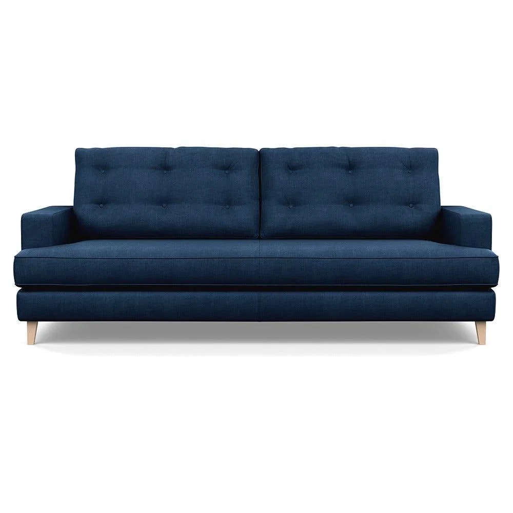 Heal's Mistral 4 Seater Sofa Capelo Linen-Cotton Inkspot Natural Feet – image 2