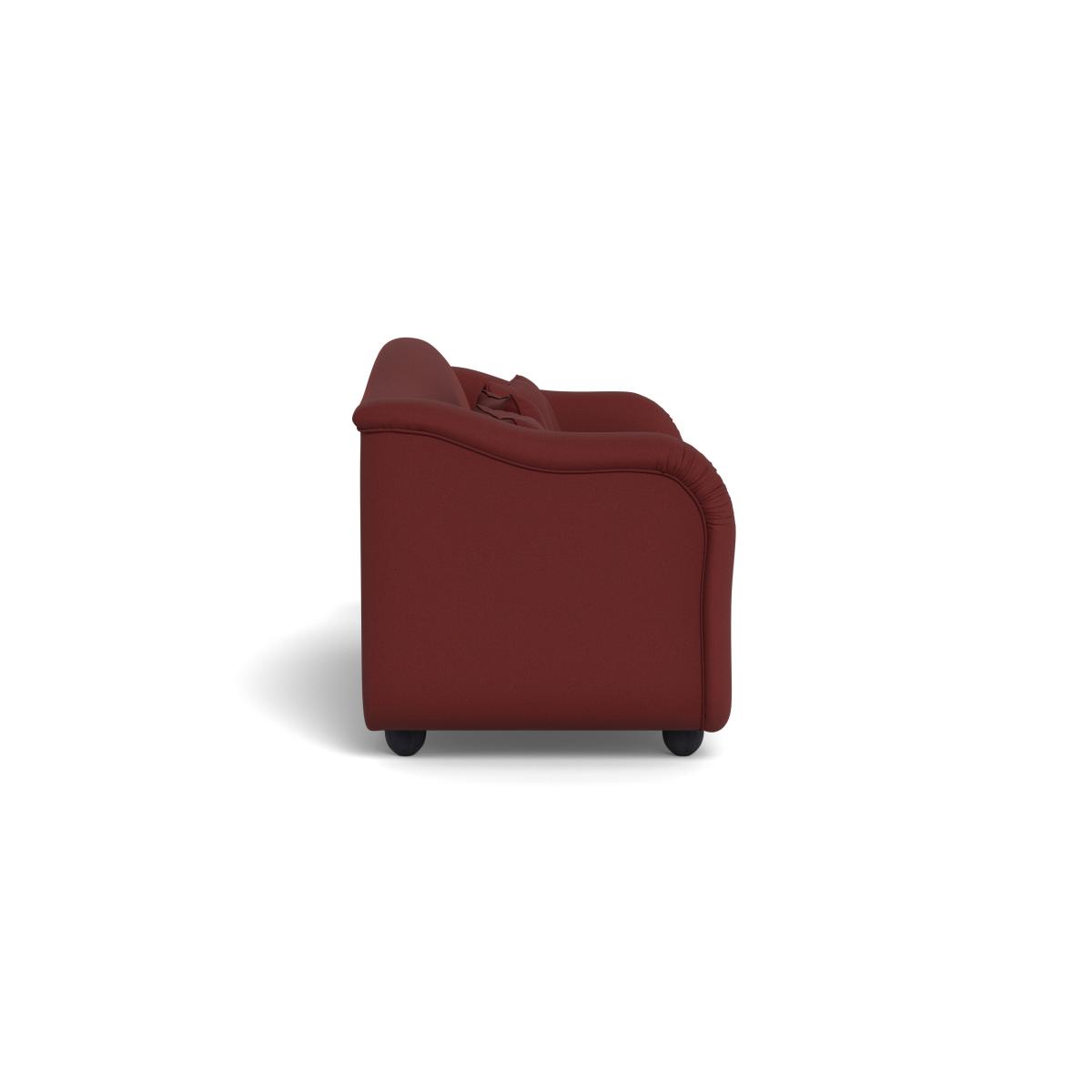 Heal's Tetbury 4 Seater Sofa Capelo Linen-Cotton Etruscan Red Natural Feet – image 4