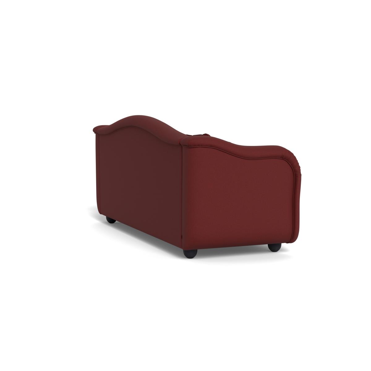 Heal's Tetbury 4 Seater Sofa Capelo Linen-Cotton Etruscan Red Natural Feet – image 5