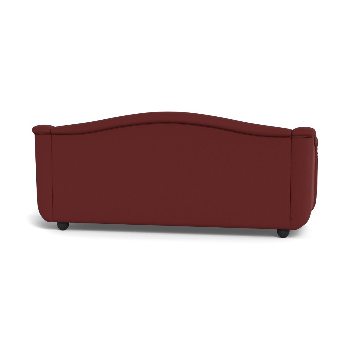 Heal's Tetbury 4 Seater Sofa Capelo Linen-Cotton Etruscan Red Natural Feet – image 6