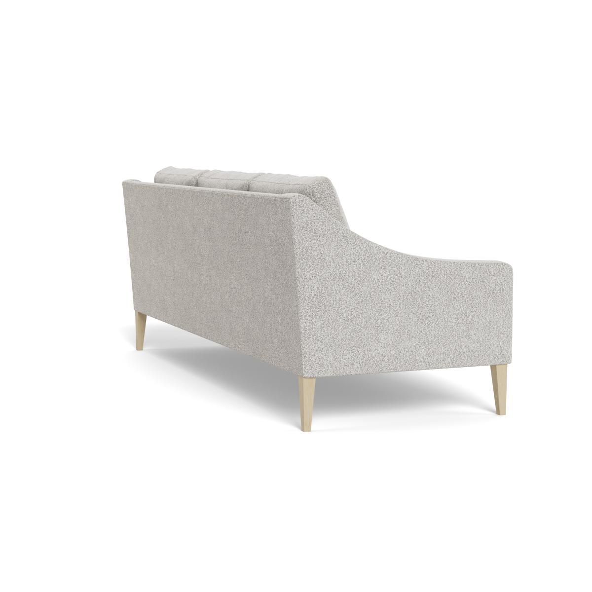 Heal's Richmond 4 Seater Sofa Chunky Boucle Ecru Natural Feet - Heal's UK Furniture – image 4