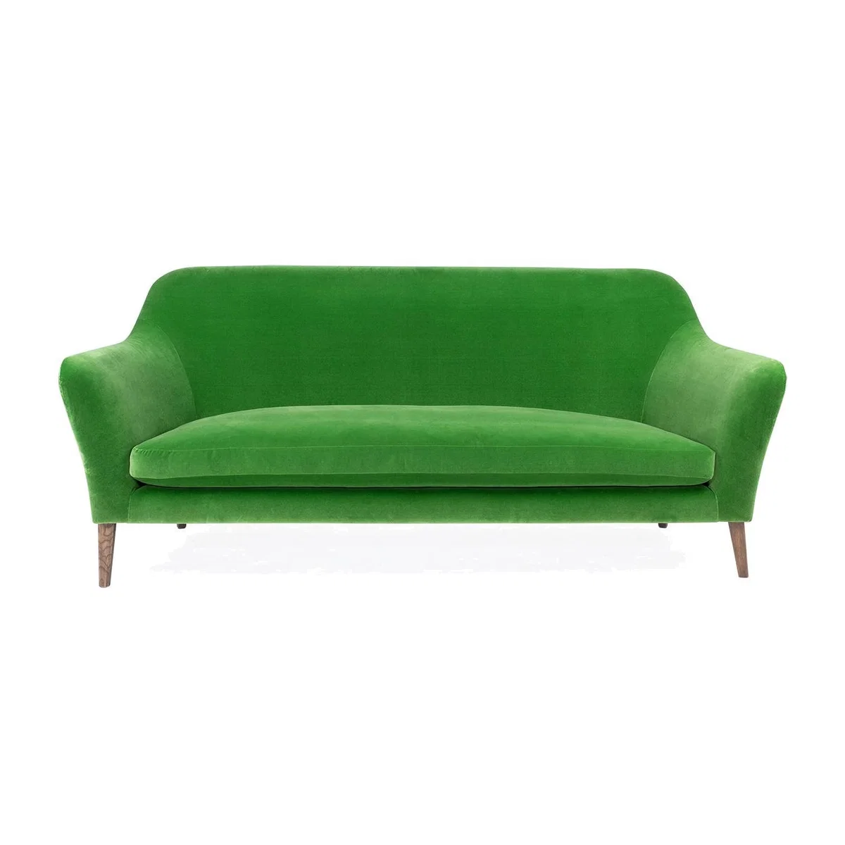 Heal's Wallis 4 Seater Sofa Brushed Cotton Oat Natural Feet - Heal's UK Furniture