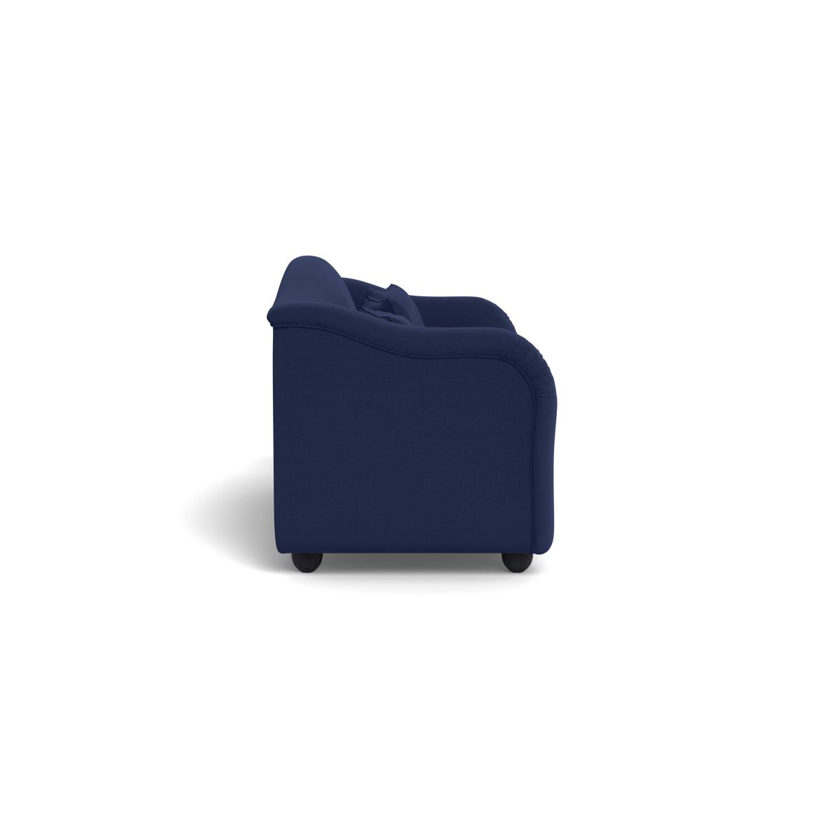 Heal's Tetbury 4 Seater Sofa Melton Wool New Navy Natural Beech Feet – image 4