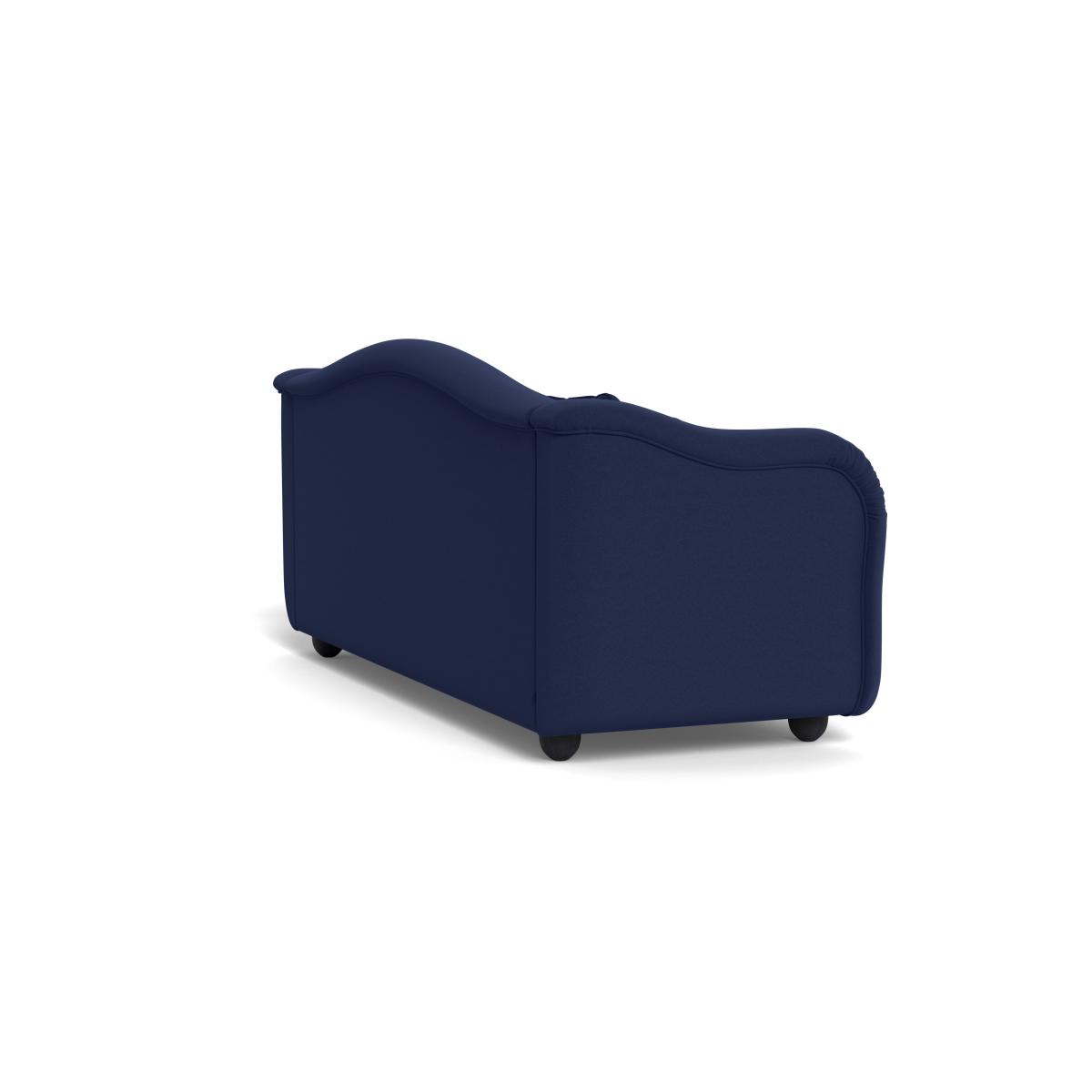Heal's Tetbury 4 Seater Sofa Melton Wool New Navy Natural Beech Feet – image 5