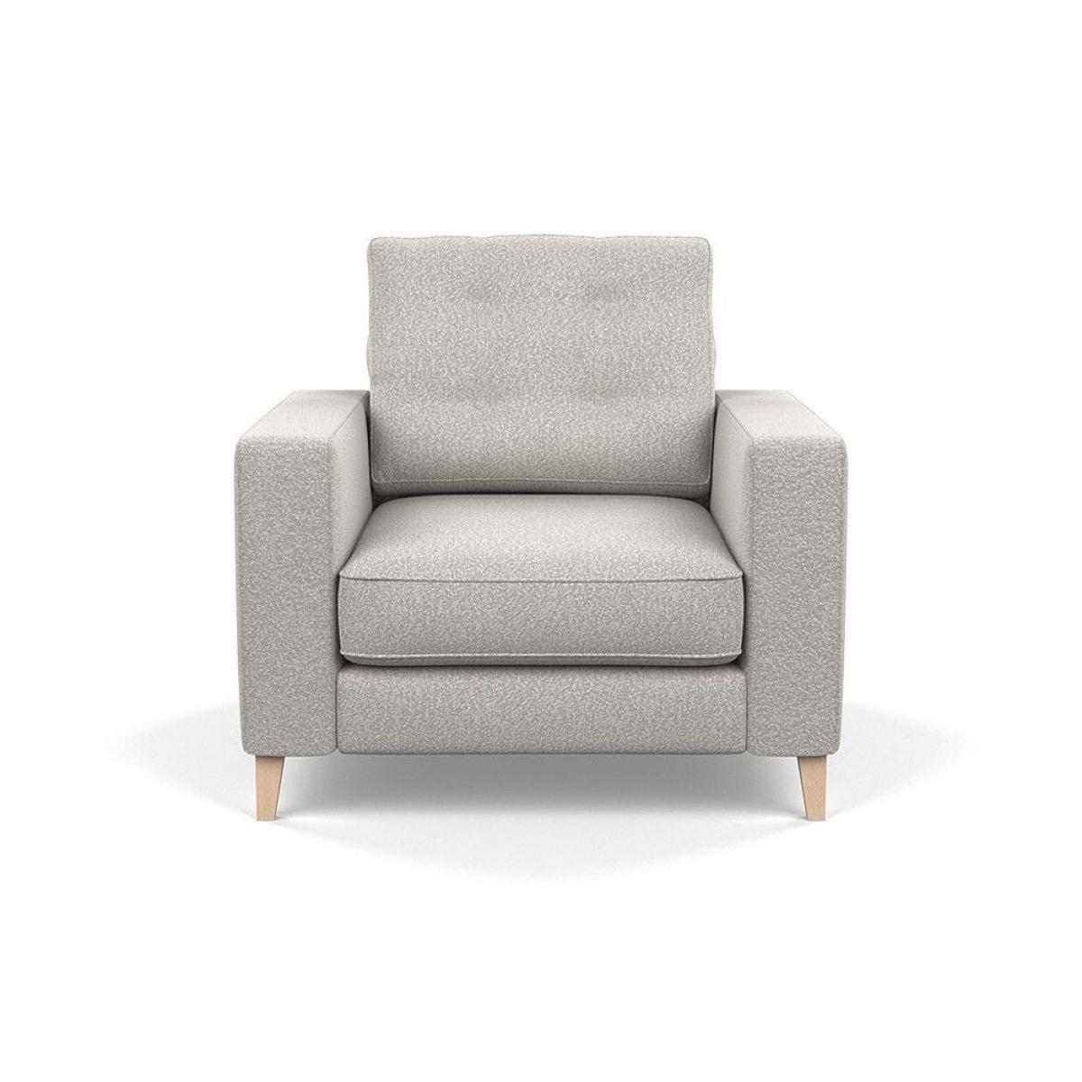 Heal's Richmond 4 Seater Sofa Brushed Cotton Oat Tinted Ash Feet - Heal's UK Furniture – image 102