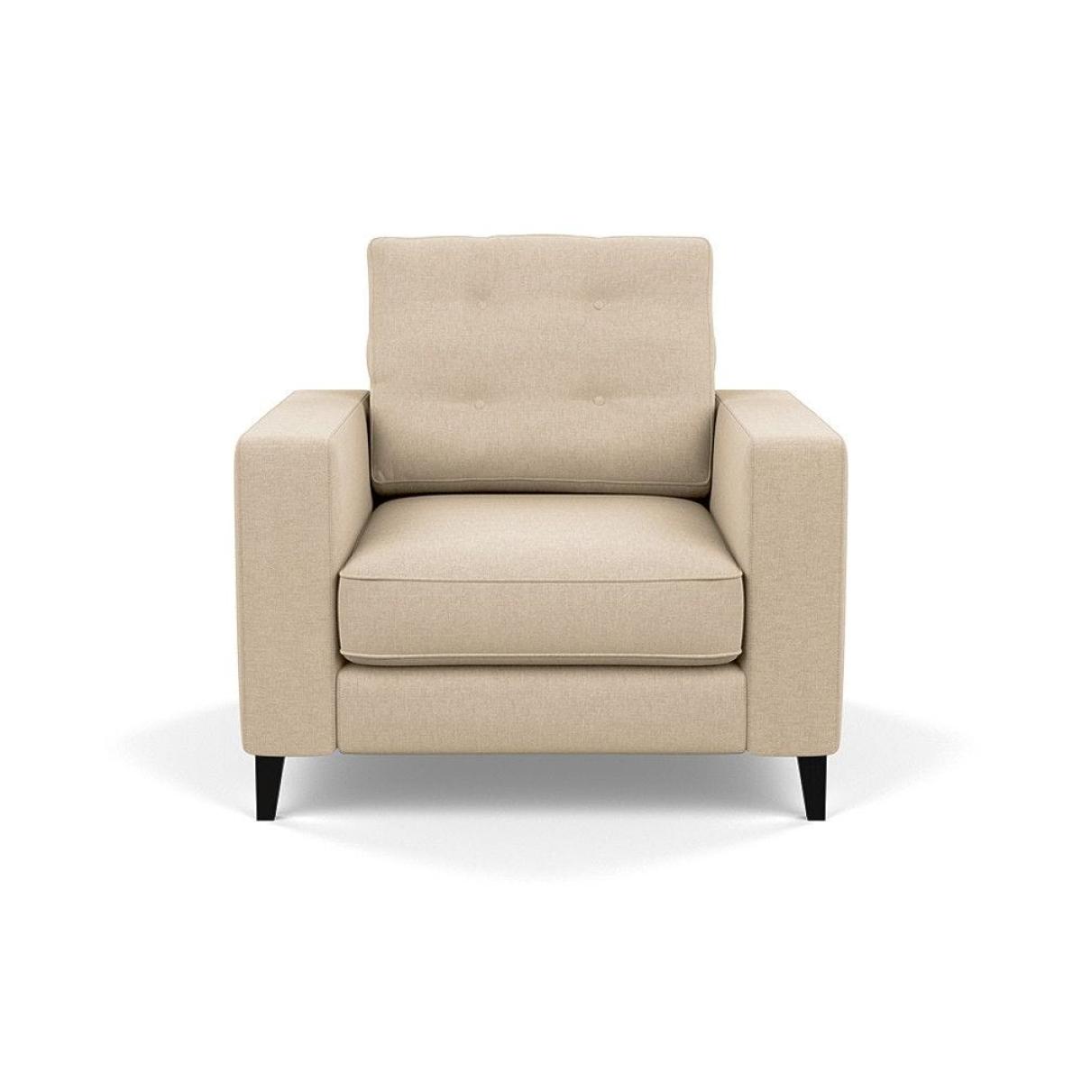 Heal's Richmond 4 Seater Sofa Brushed Cotton Oat Tinted Ash Feet - Heal's UK Furniture – image 120