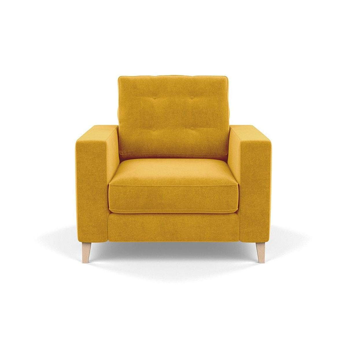Heal's Richmond 4 Seater Sofa Brushed Cotton Oat Tinted Ash Feet - Heal's UK Furniture – image 122
