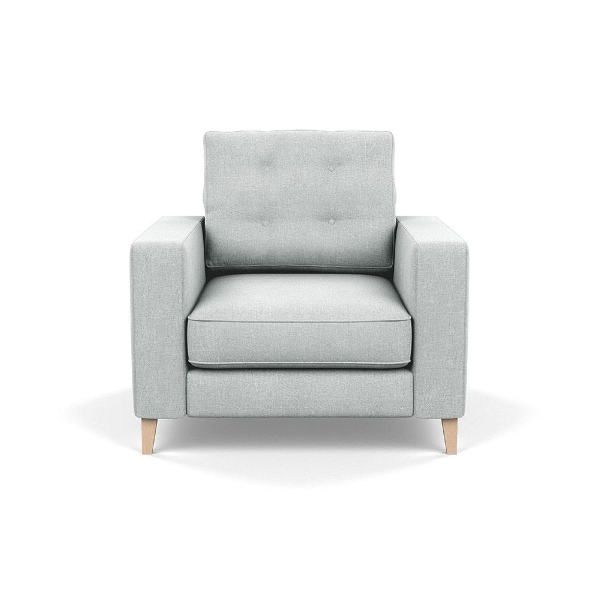 Heal's Richmond 4 Seater Sofa Brushed Cotton Oat Tinted Ash Feet - Heal's UK Furniture – image 131