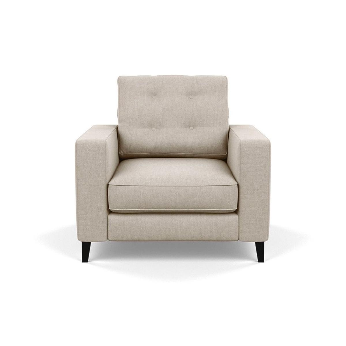 Heal's Richmond 4 Seater Sofa Brushed Cotton Oat Tinted Ash Feet - Heal's UK Furniture – image 132