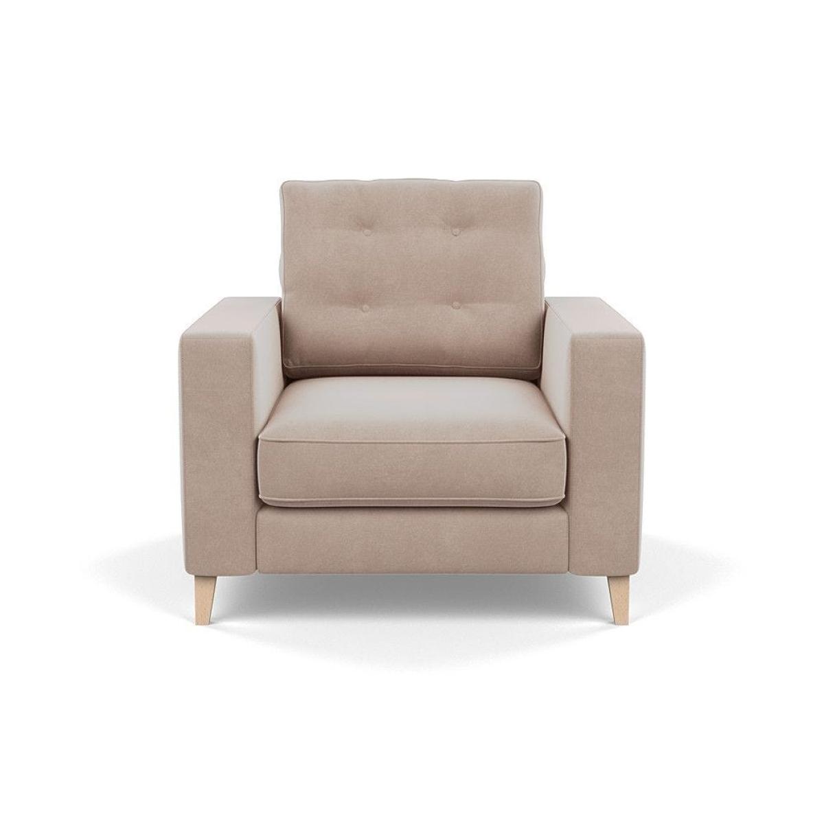 Heal's Richmond 4 Seater Sofa Brushed Cotton Oat Tinted Ash Feet - Heal's UK Furniture – image 135