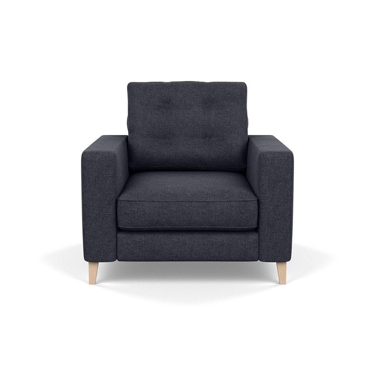 Heal's Richmond 4 Seater Sofa Brushed Cotton Oat Tinted Ash Feet - Heal's UK Furniture – image 15