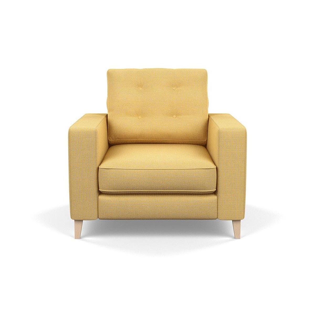 Heal's Richmond 4 Seater Sofa Brushed Cotton Oat Tinted Ash Feet - Heal's UK Furniture – image 145