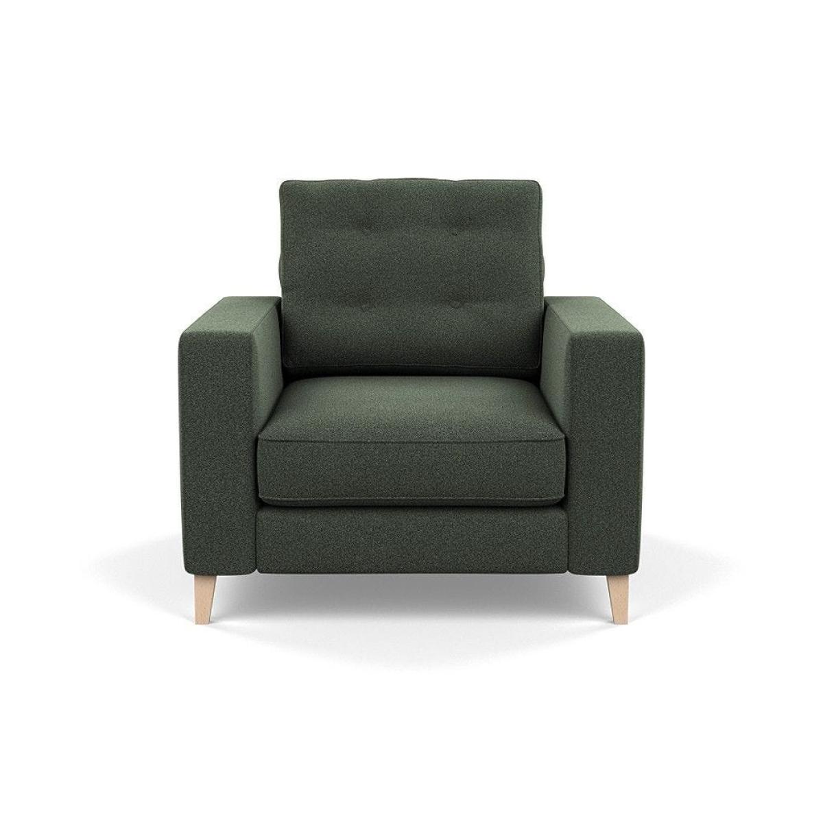 Heal's Richmond 4 Seater Sofa Brushed Cotton Oat Tinted Ash Feet - Heal's UK Furniture – image 19